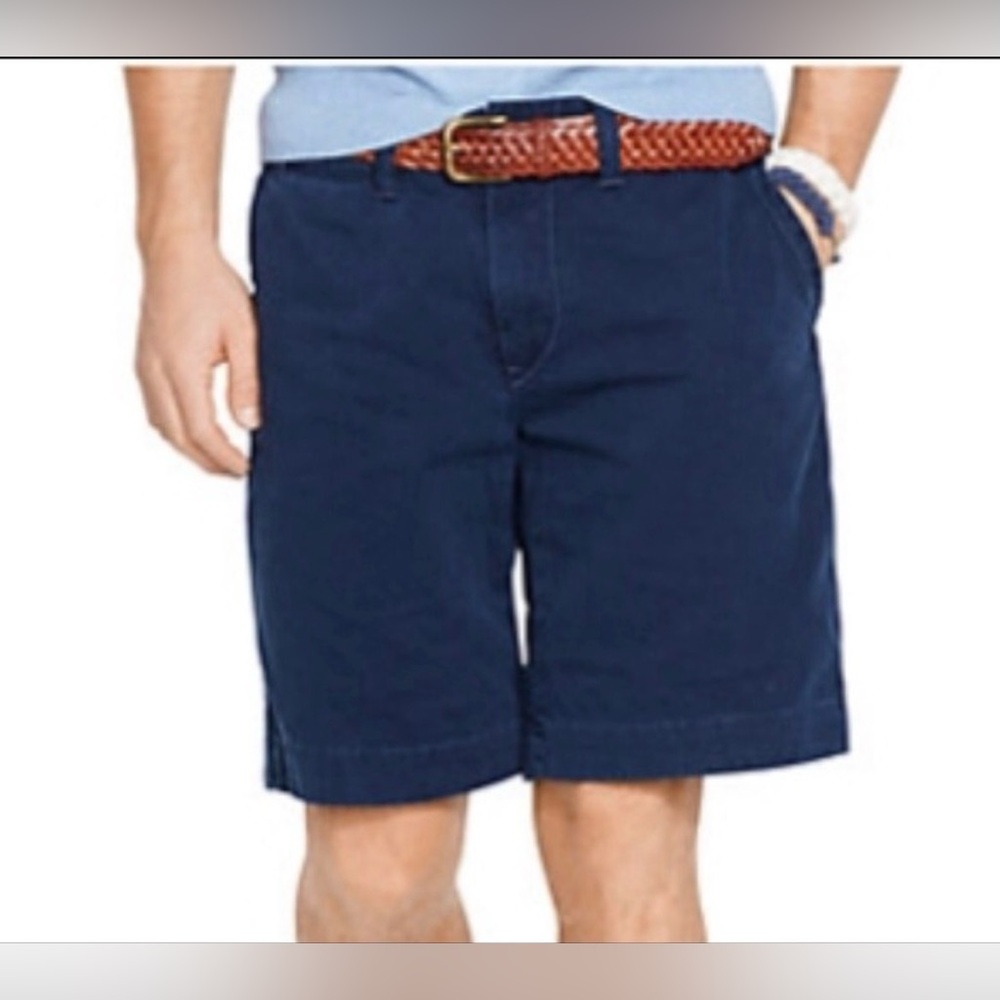Denim & Supply Ralph Lauren Men’s Size 31 Chino Navy Shorts Cotton Casual Dressy